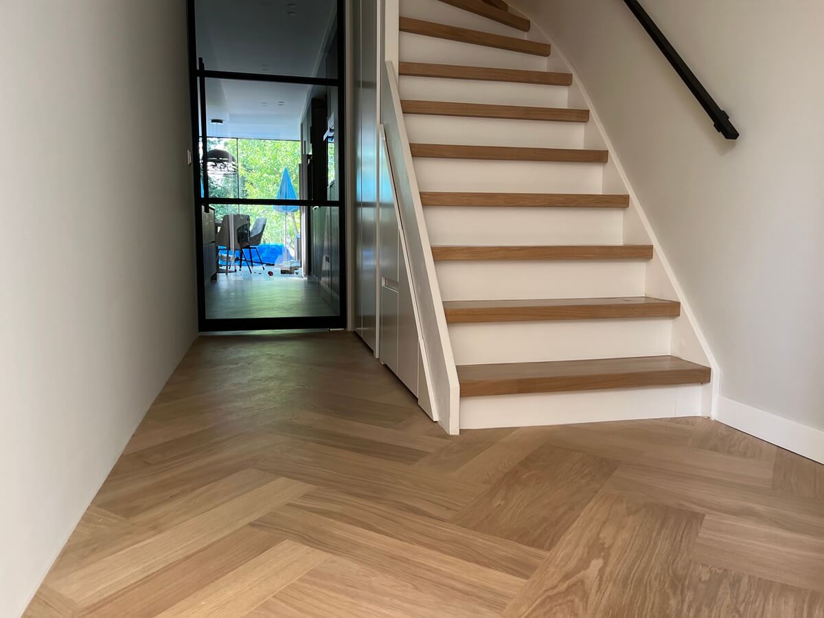 trap renovatie hardhout